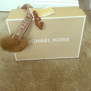 NWT Michael Kors fur Earmuffs