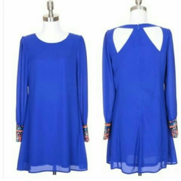 Sequin Cuffs Dress