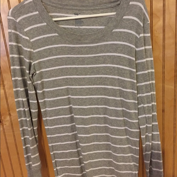 Gap striped long sleeve tee