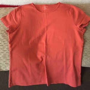 Pumpkin orange tee shirt. Holidays! XL