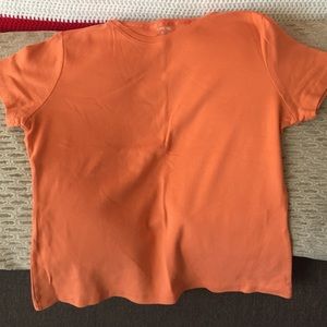 Orange classic short sleeved tee XL