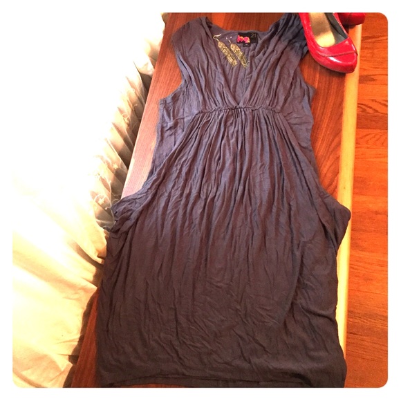 Fitted Deep V-neck Cocktail Dress