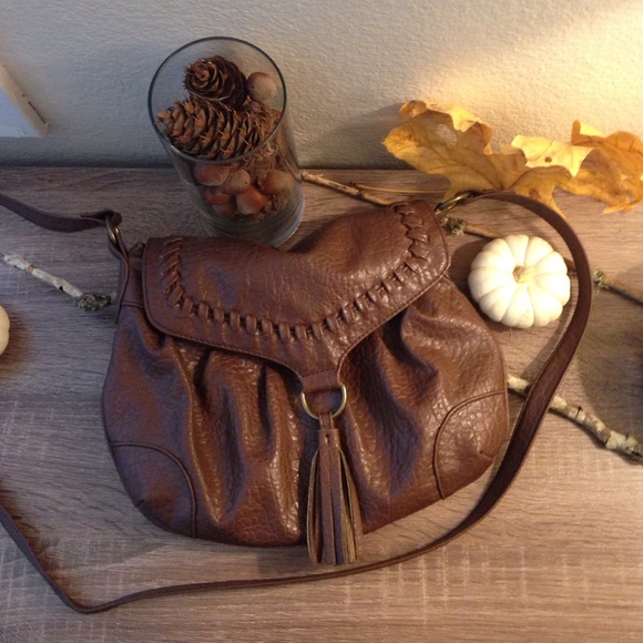 Brown cross over purse 🍁🍂