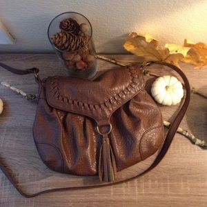 Brown cross over purse 🍁🍂