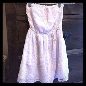 Abercrombie & Fitch White Lace Dress