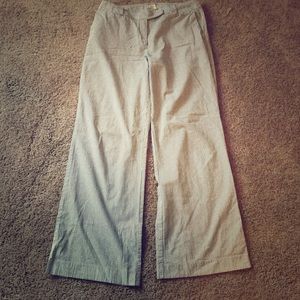 Loft pinstripe pants!