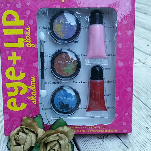 Color Concept 6 Piece Eye and Lip Makeup Set BNIB - Picture 1 of 4