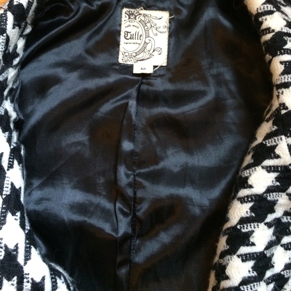 🎉HP🎉 Houndstooth Coat - Picture 4 of 4