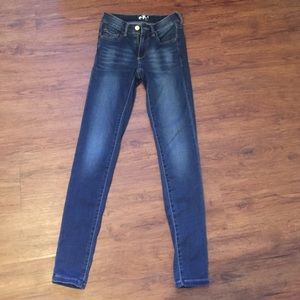 High waisted jeggings