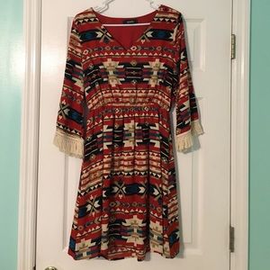 Tribal Pattern Dress