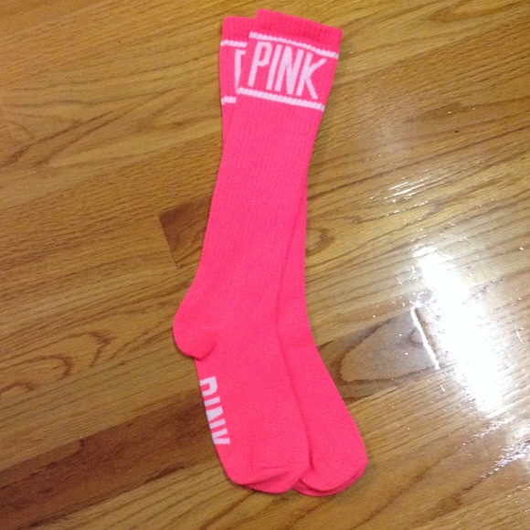 Victoria's Secret Pink Knee High Socks