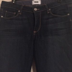 Paige Skyline Straight Jeans