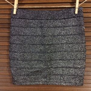 Charlotte Russe Glitter Skirt