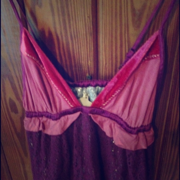 Free people reversible fairie dress in pink!!!