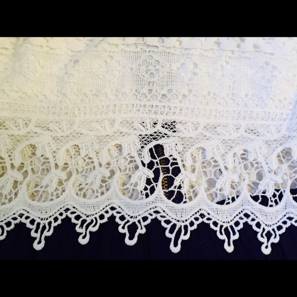 Dress w/ Sassy Crochet Mid Section - Picture 4 of 4