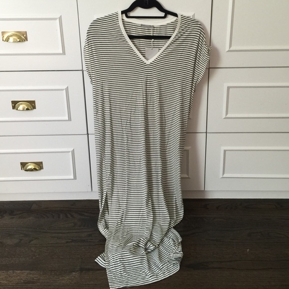Zara Stripped maxi dress