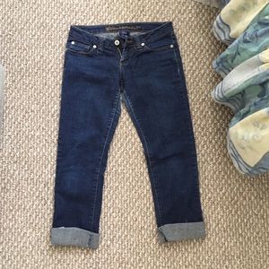 Cropped jeans