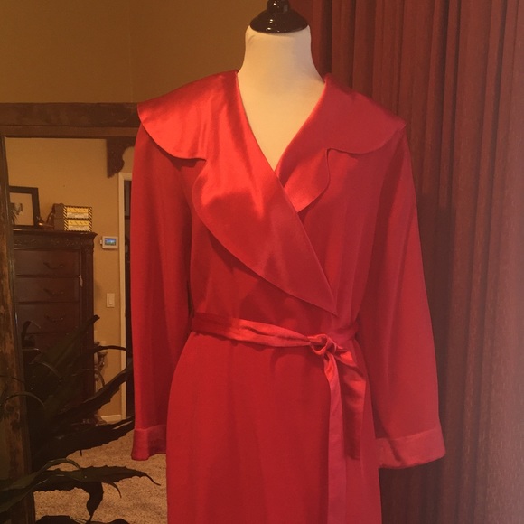 La Perla Silk and Wool long robe