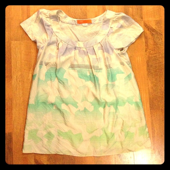 Cynthia Steffe 100% silk top size medium