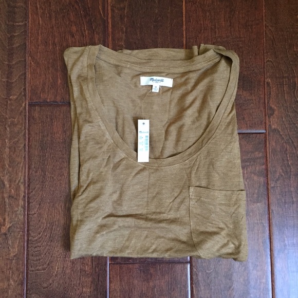 Madewell Tops - Madewell Anthem Scoop Tee Madewell Tops - Madewell Anthem Scoop Tee