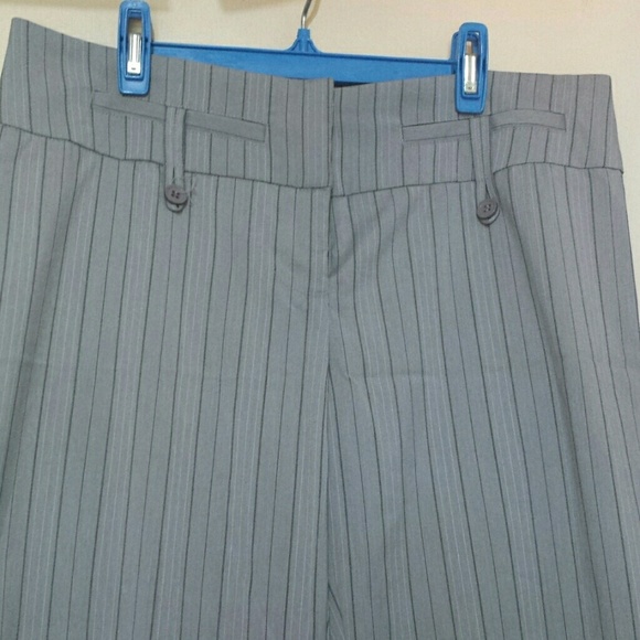 Pinstripe slacks