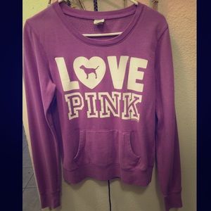 VS Pink purple sweater