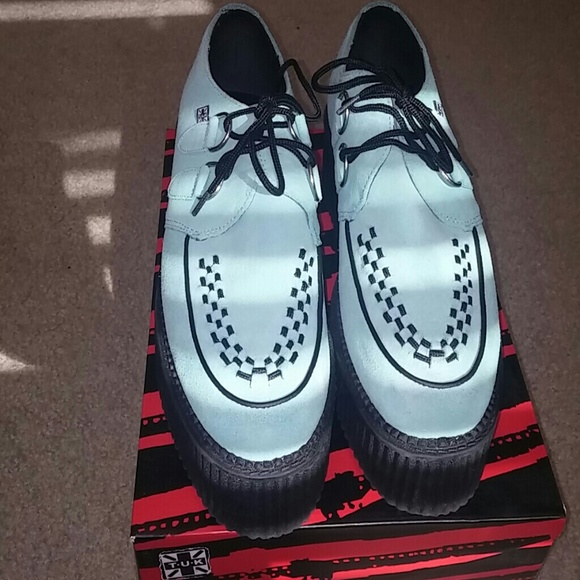 TUK Mondo Creepers Mint Color - Size 10