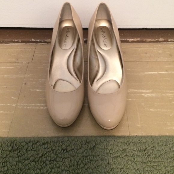 Kelly and Katie Beige heels