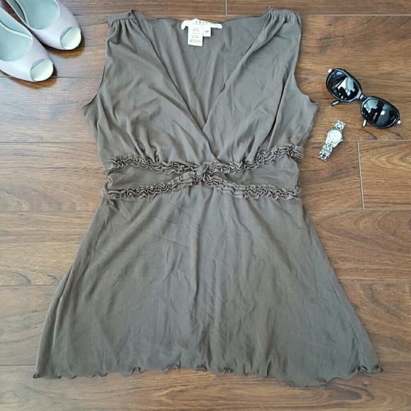***SOLD IN BUNDLE*** Studio M brown top