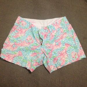 Flash sale! Lilly Pulitzer Lobster Roll Shorts