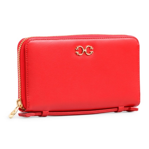 Authentic C. Wonder Red leather wallet