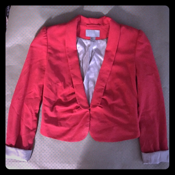 H&M Coral blazer sz. 8