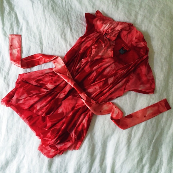 Vivienne Tam Drape Blouse | Petite