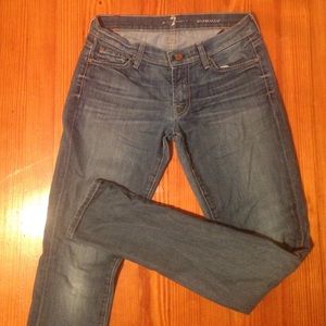 Seven for all man kind skinny jeans