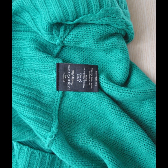 Teal Button Cardi - Picture 3 of 3