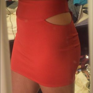 New Urban Outfitters  Side Cutout Skirt