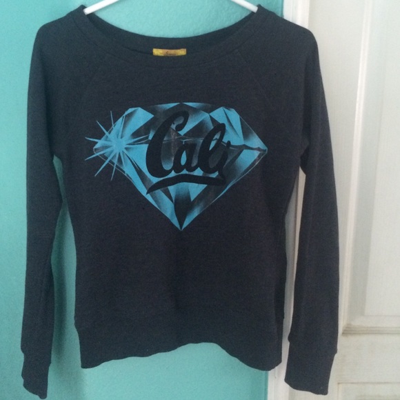 Gray crew neck