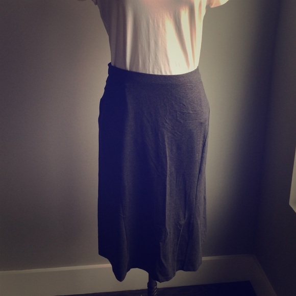 Gray Ann Taylor Skirt