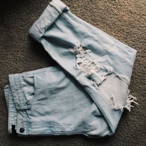 High Waisted Forever 21 Boyfriend Jeans