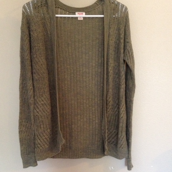 Olive cardigan