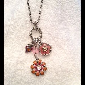 NWOT Brighton Flowers Necklace