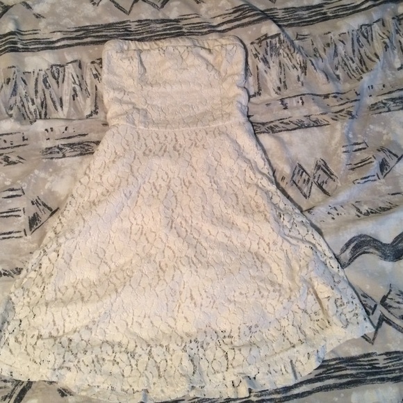 Strapless Hollister Lace Dress
