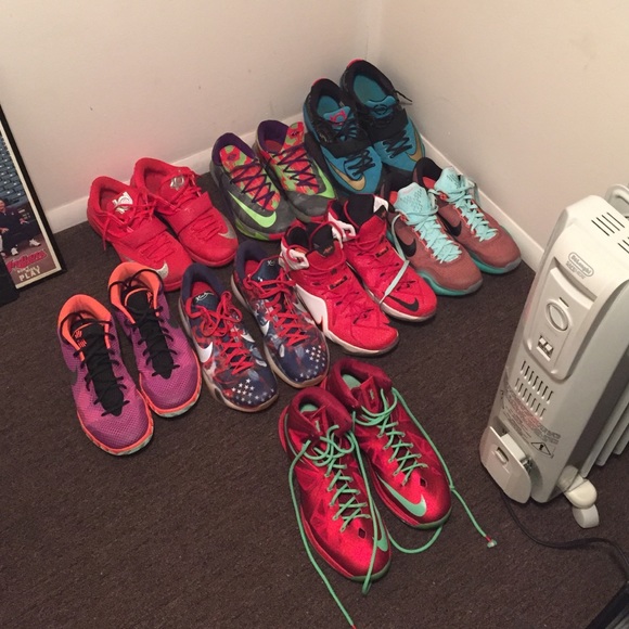 Whole sneaker collection