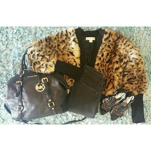Michael Kors Fur bolero jacket
