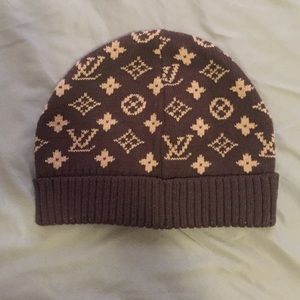 Brown Louis Vuitton Hat