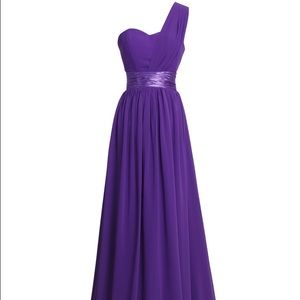 Brides maid/ prom purple dress