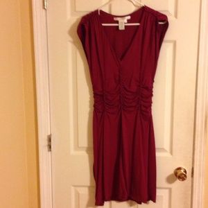 Deep Red Dress
