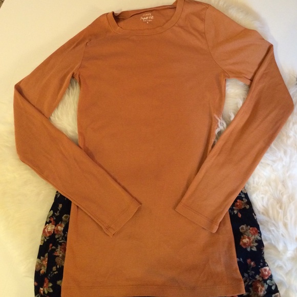 NWOT J. Crew perfect fit long sleeve tee