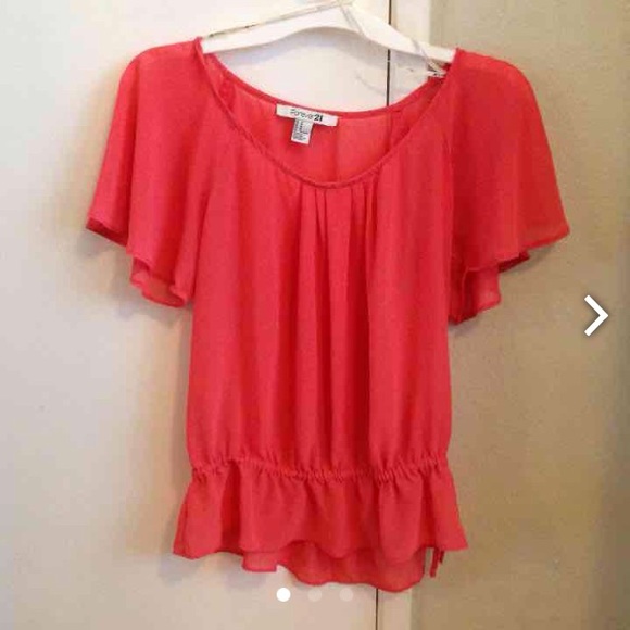 Pink Sheer Blouse