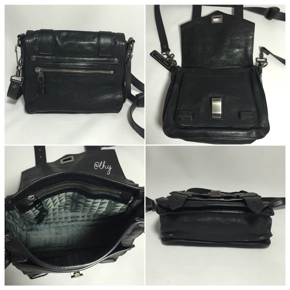❌SOLD❌PROENZA SCHOULER PS1 CROSSBODY POUCH - BLACK - Picture 3 of 4